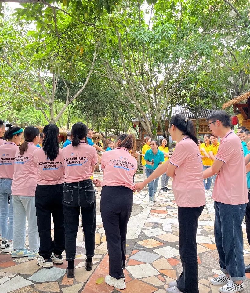 水思源中秋團建活動現場