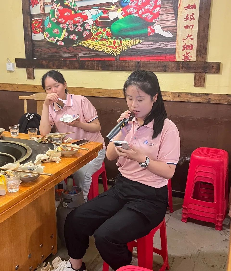 水思源中秋團建活動現場
